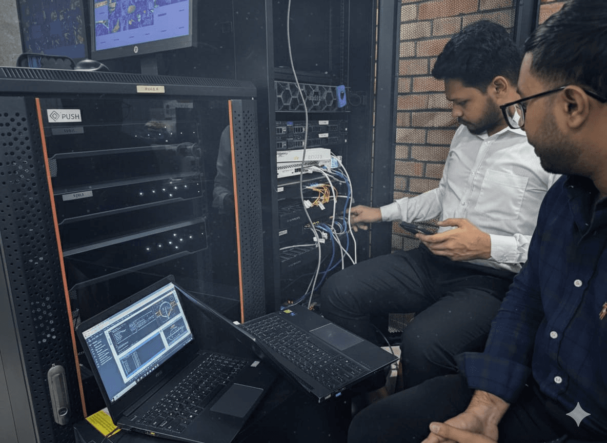 Server infrastructure work